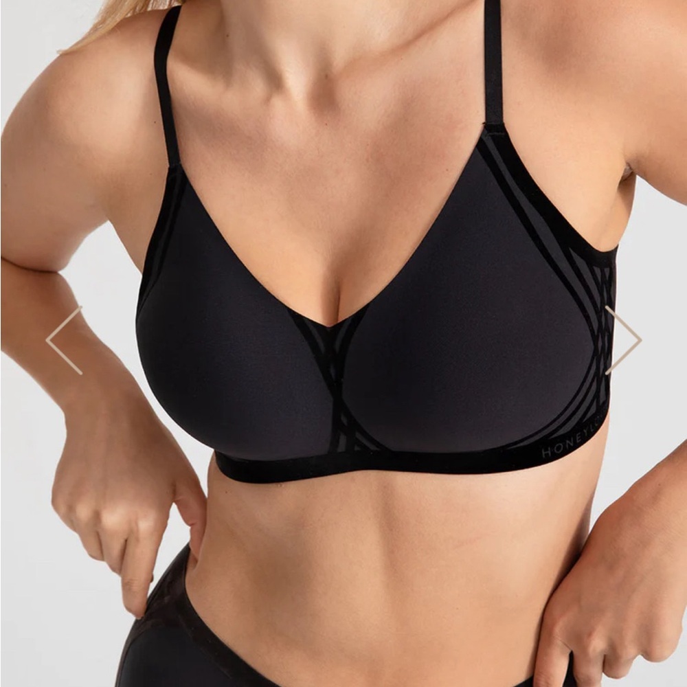 Honeylove Silhouette Bra - black XL